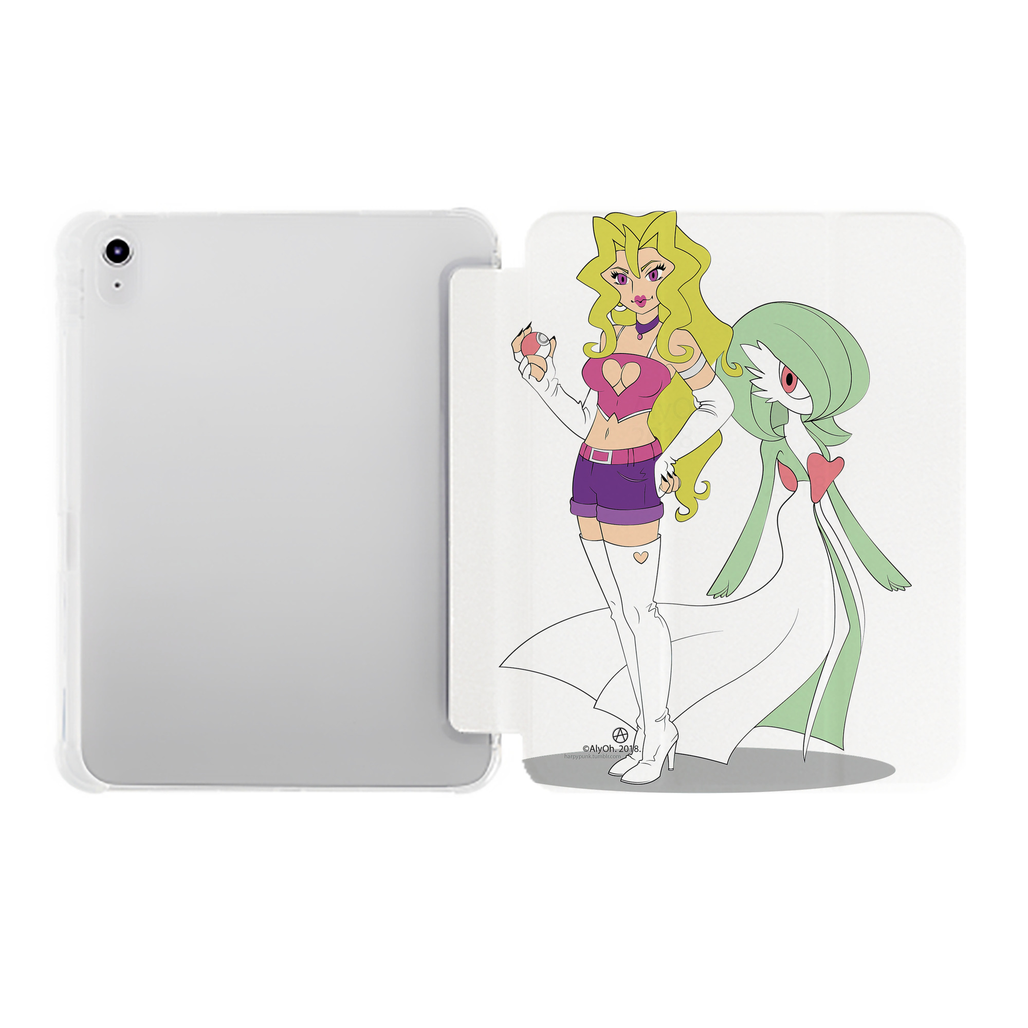 （画像用） 遊☆戯☆王 Yu-Gi-Oh! IPad ケース ペン収納付き 三つ折りスタンド PUレザー×シリコン 対応機種9.5/10.5/10.9インチ